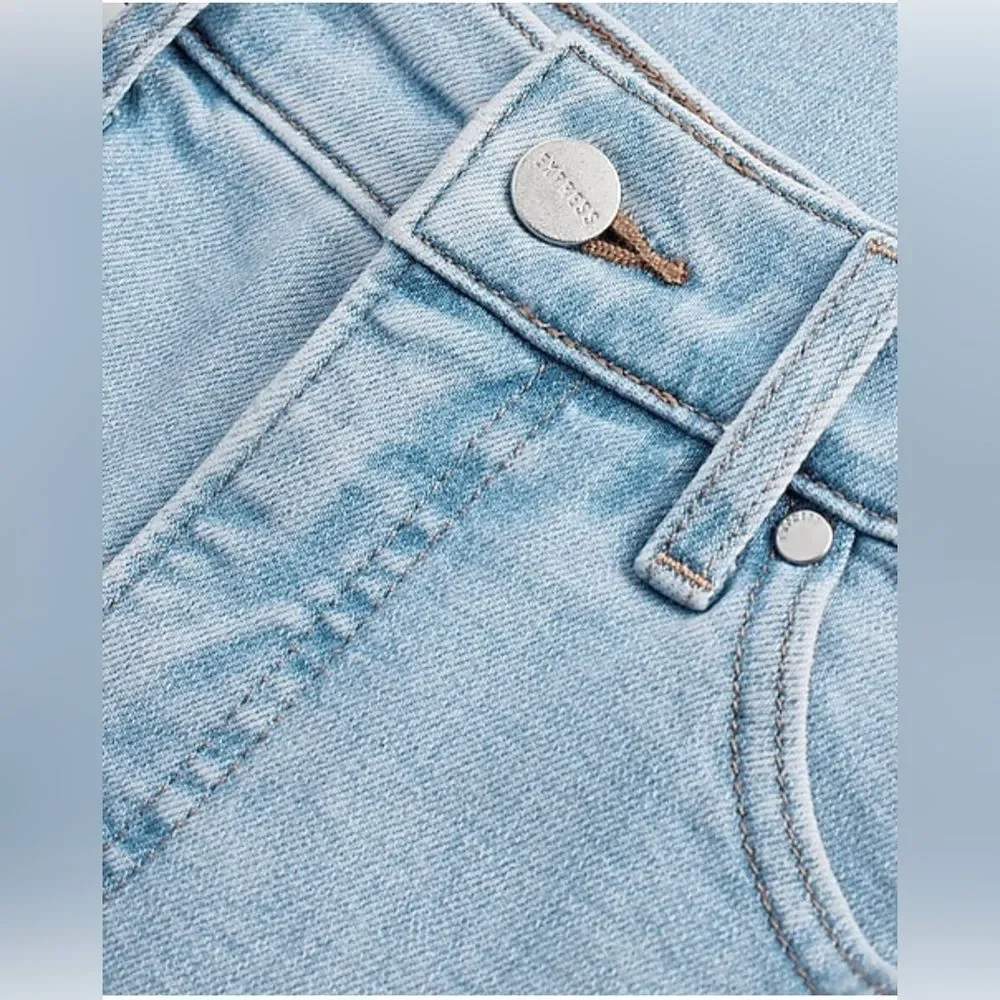 EXPRESS 70’s Flare Mid Rise denim - Picture 5 of 7